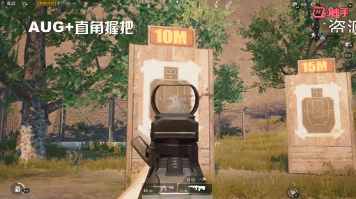 刺激战场:S4赛季5大握把详解,图4是M4核心,而王牌却最爱第3名