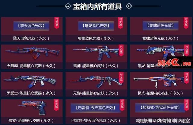 穿越火线王牌交易员活动都得到了啥？一发入欧！来看看谁最脸黑