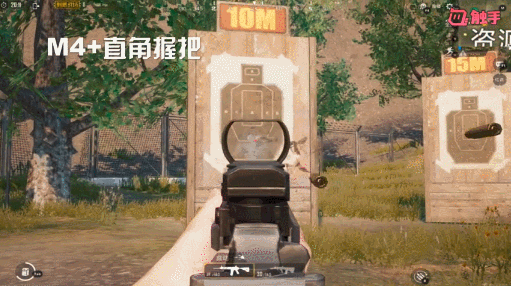 刺激战场:S4赛季5大握把详解,图4是M4核心,而王牌却最爱第3名