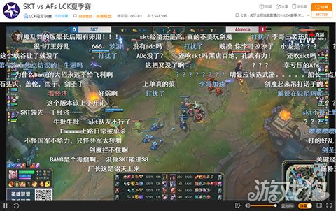LOL：虎牙蓝光直播LCK FAKER竟然用诺手中单